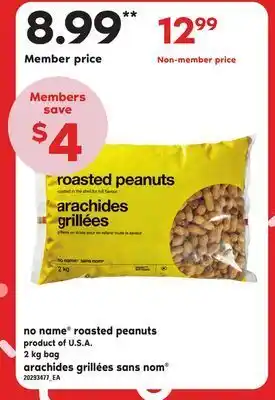 Independent City Market Arachides grillées sans nom®, 2 kg bag offer