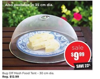 Kitchen Stuff Plus Bug off mesh food tent offer