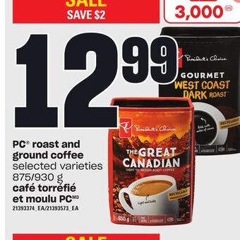 Independent City Market Café torréfié et moulu pc®, 875/930 g offer
