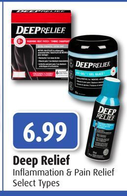 RxHealthMed Deep relief inflammation & pain relief offer