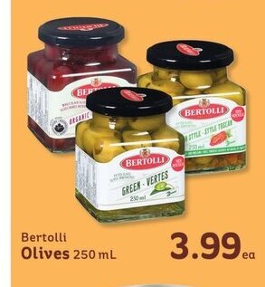 IGA Bertolli Olives 250 mL offer