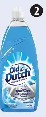 Canadian Tire Old dutch liquid dish detergent offer