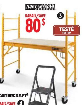 Canadian Tire 6' MULTI-USE WORK SCAFFOLD. UP TO 1000-LB CAPACITY. offer