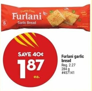 Giant Tiger Furlani garlic bread offer