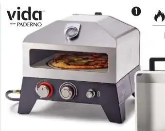 Canadian Tire 12" Gas Pizza Oven. Features rotating pizza stone and integrated smoker box. Includes cover. offer