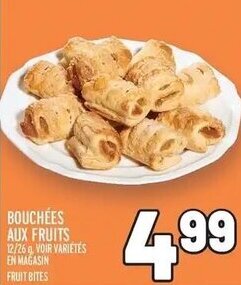 Metro BOUCHÉES AUX FRUITS 12/26 VOIR VARIETÉS offer