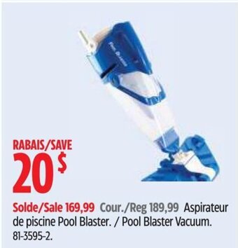 Canadian Tire Pool Blaster Vacuum. offer