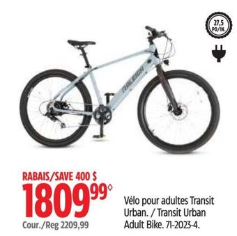Canadian Tire Transit Urban Adult Bike. offer