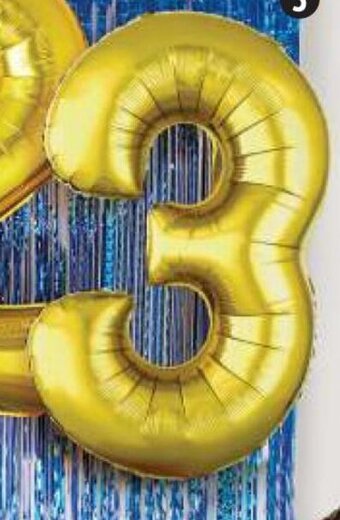 Canadian Tire GOLD NUMBER BALLOON, 34" offer