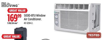 Canadian Tire 5000-BTU Window Air Conditioner. offer