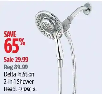 Canadian Tire Delta In2ition 2-in-1 Shower Head. 63-1250-8. offer