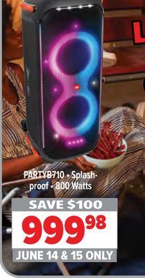 2001 Audio Video Jbl portable party boxes offer