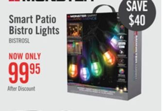 The Brick Monster illuminessence bistro+ 35 ft. smart patio string light offer