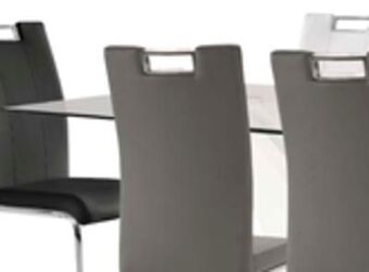 The Brick Tuxedo 7-piece dining package black offer