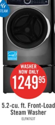 The Brick Electrolux 5.2 cu. ft. front-load washer - elfw7637at offer