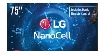 The Brick Lg 75 nanocell nano75 led 4k uhd smart webos tv - 75nano75uqa.acc offer