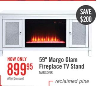 The Brick Margo glam fireplace offer