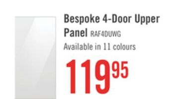 The Brick Samsung bespoke 4-door french-door refrigerator top panel - ra-f18du412/aa offer