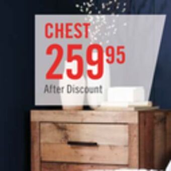 The Brick Mojave chest offer