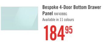The Brick Samsung bespoke 4-door french-door refrigerator bottom panel - ra-f36db4cm/aa offer