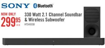 The Brick Sony 2.1-channel 330 w soundbar with wireless subwoofer - 4a1356 offer