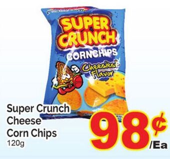 T&T Supermarket Super crunch cheese corn chips, 120g offer