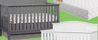 The Brick Emerson 4-in-1 convertible crib - dove grey offer