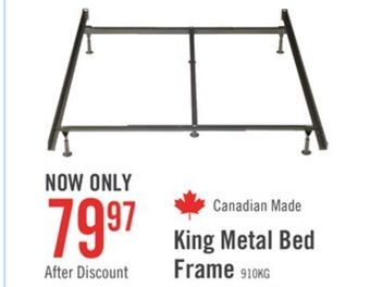 The Brick Traditional frame king offer