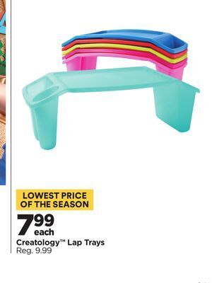 Michaels Creatology lap trays offer
