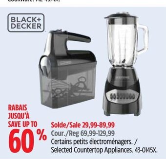 Canadian Tire Selected Countertop Appliances. offer