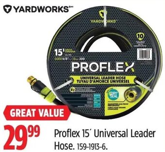 Canadian Tire YARDWORKS Proflex 15' Universal Leader Hose. 159-1913-6. offer