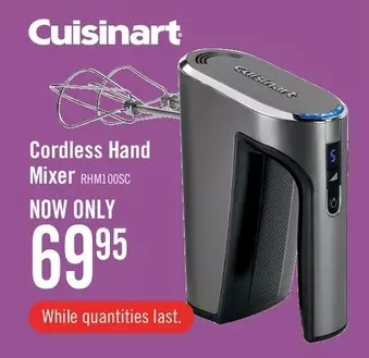 The Brick Cuisinart evolutionx™ cordless rechargeable 5-speed hand mixer - rhm-100c offer