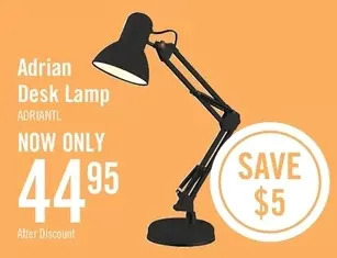 The Brick Adrian desk/task lamp offer