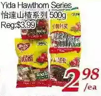 Tone Tai Supermarket Yida hawthorn series offer