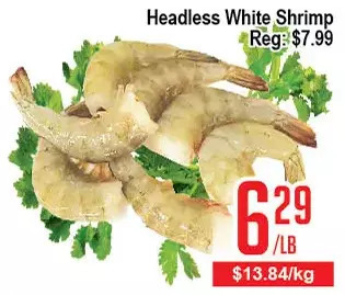 Skyland Foodmart Headless white shrimp offer