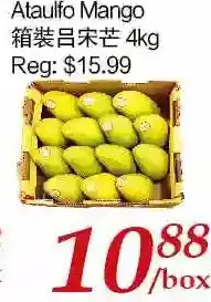 Tone Tai Supermarket Ataulfo mango offer
