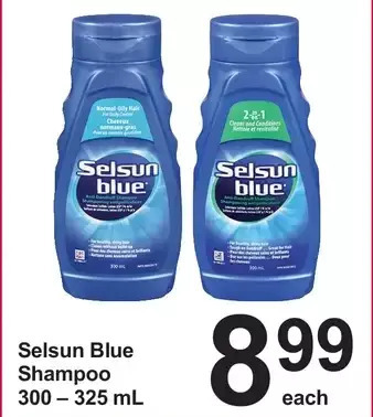 Pharmasave Selsun blue shampoo offer