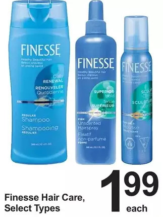 Pharmasave Finesse hair care offer