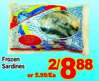 T&T Supermarket Frozen sardines offer