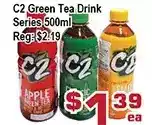 Top Food Supermarket C2 green tea drink series offer