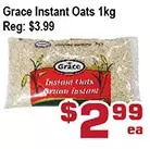 Top Food Supermarket Grace instant oats offer
