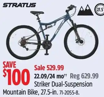 Canadian Tire Striker Dual-Suspension Mountain Bike, 27.5-in. 71-2055-8. offer