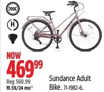 Canadian Tire Sundance Adult Bike. 71-1982-6 offer