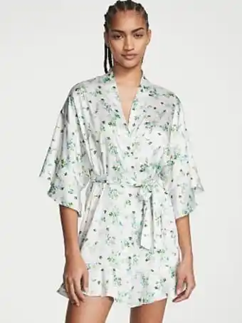 Victoria's Secret Satin flounce robe offer