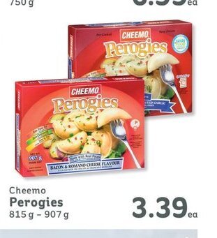 IGA Cheemo perogies offer
