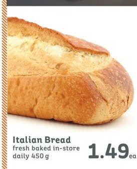 IGA Italian Bread 450g offer