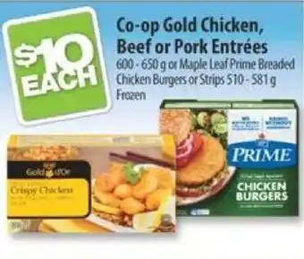 Co-op Gold Chicken offer