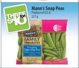 Co-op Mann's Snap Peas offer