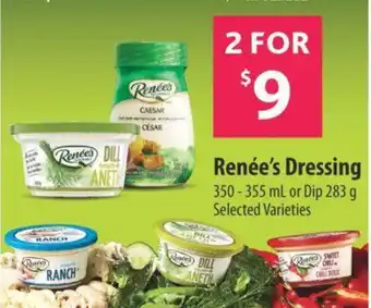 Co-op Renée's Dressing 350-355 mL offer