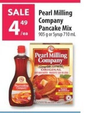 Co-op Pearl Milling Company Pancake Mix 905 g or Syrup 710 ml offer